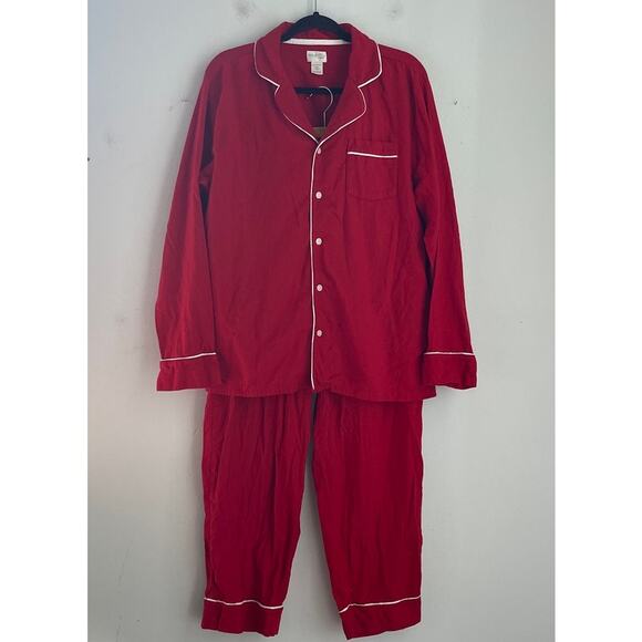 Carter’s Little Planet Organic Cotton flannel holiday long sleeve pajama set XL - Picture 1 of 6